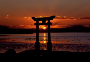 japanese sunset